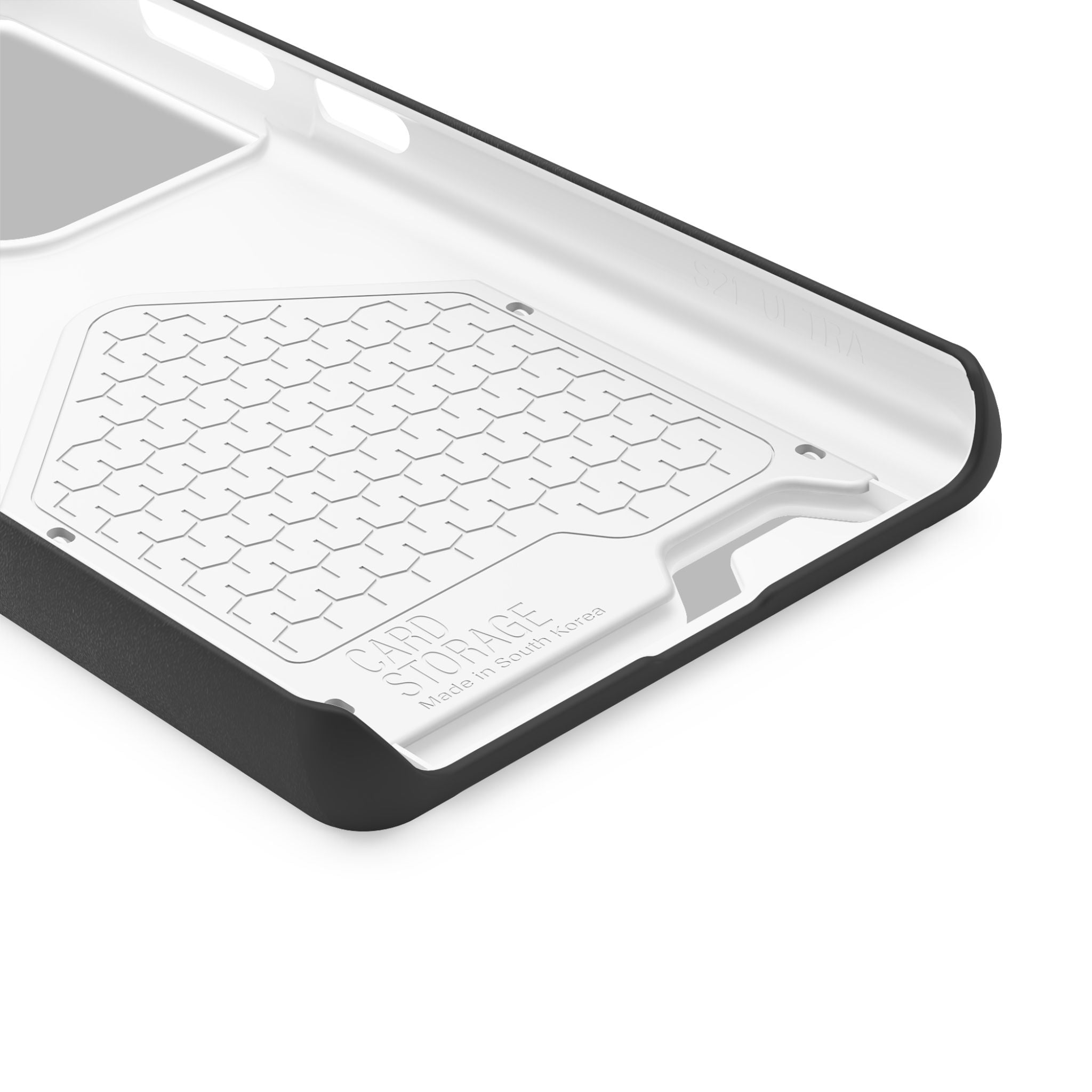 Gym Phone Case with Card Holder — “Reps Don’t Lie” Cut & Thread Design