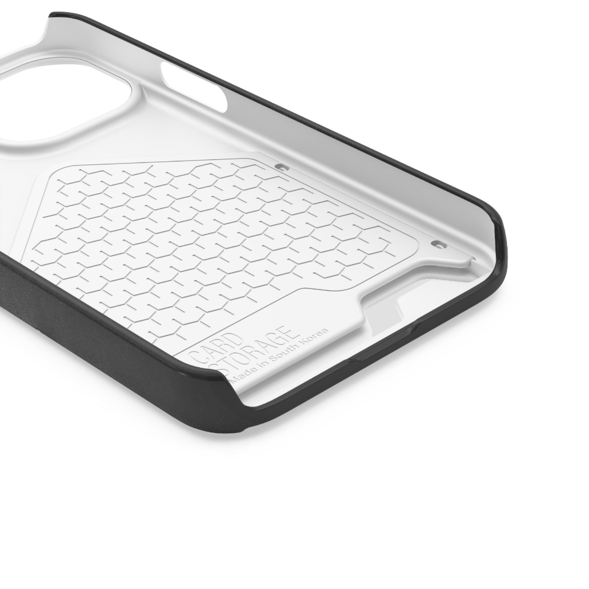 Gym Phone Case with Card Holder — “Reps Don’t Lie” Cut & Thread Design