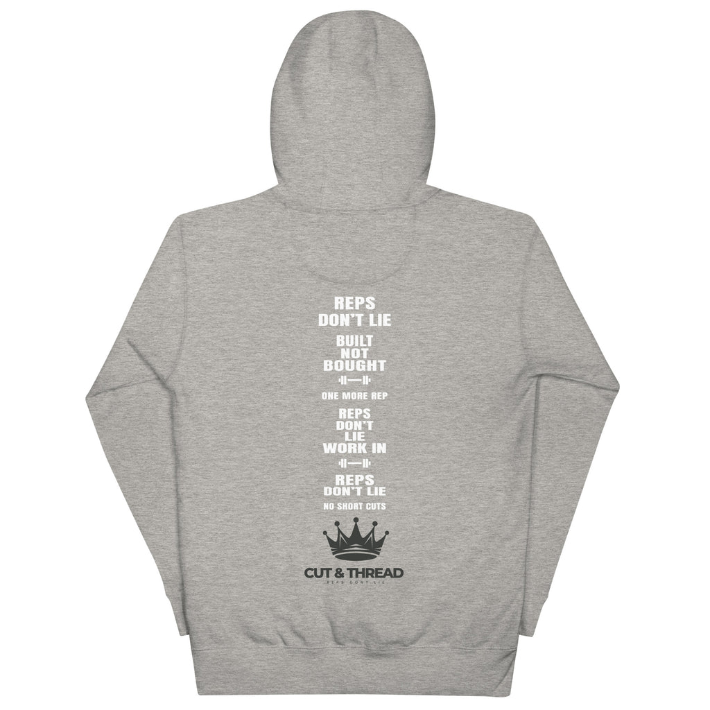spine text hoodie