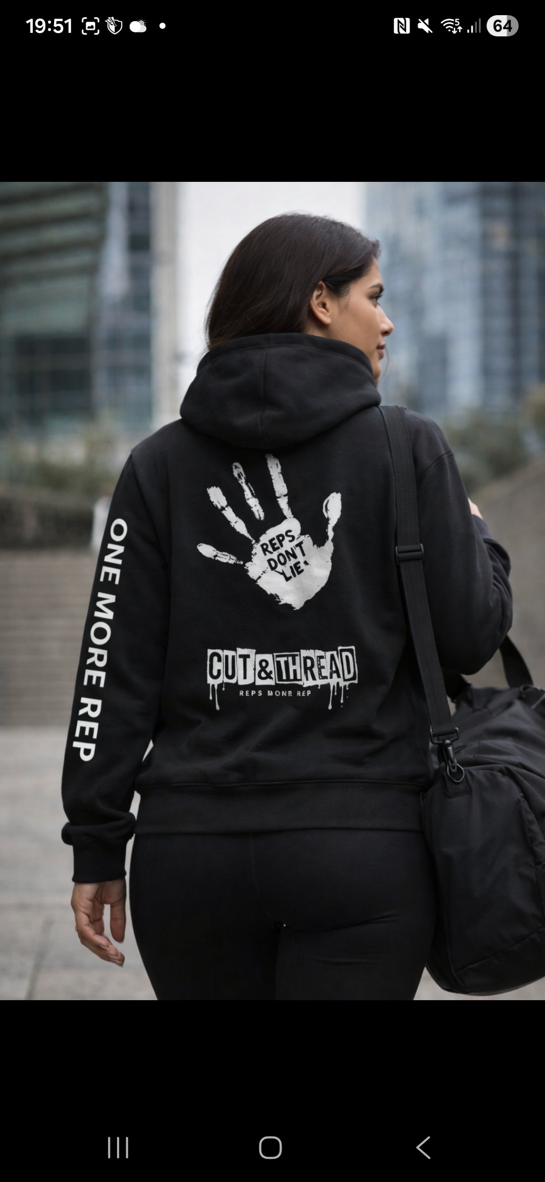 Women’s “One More Rep” Hoodie ❤️