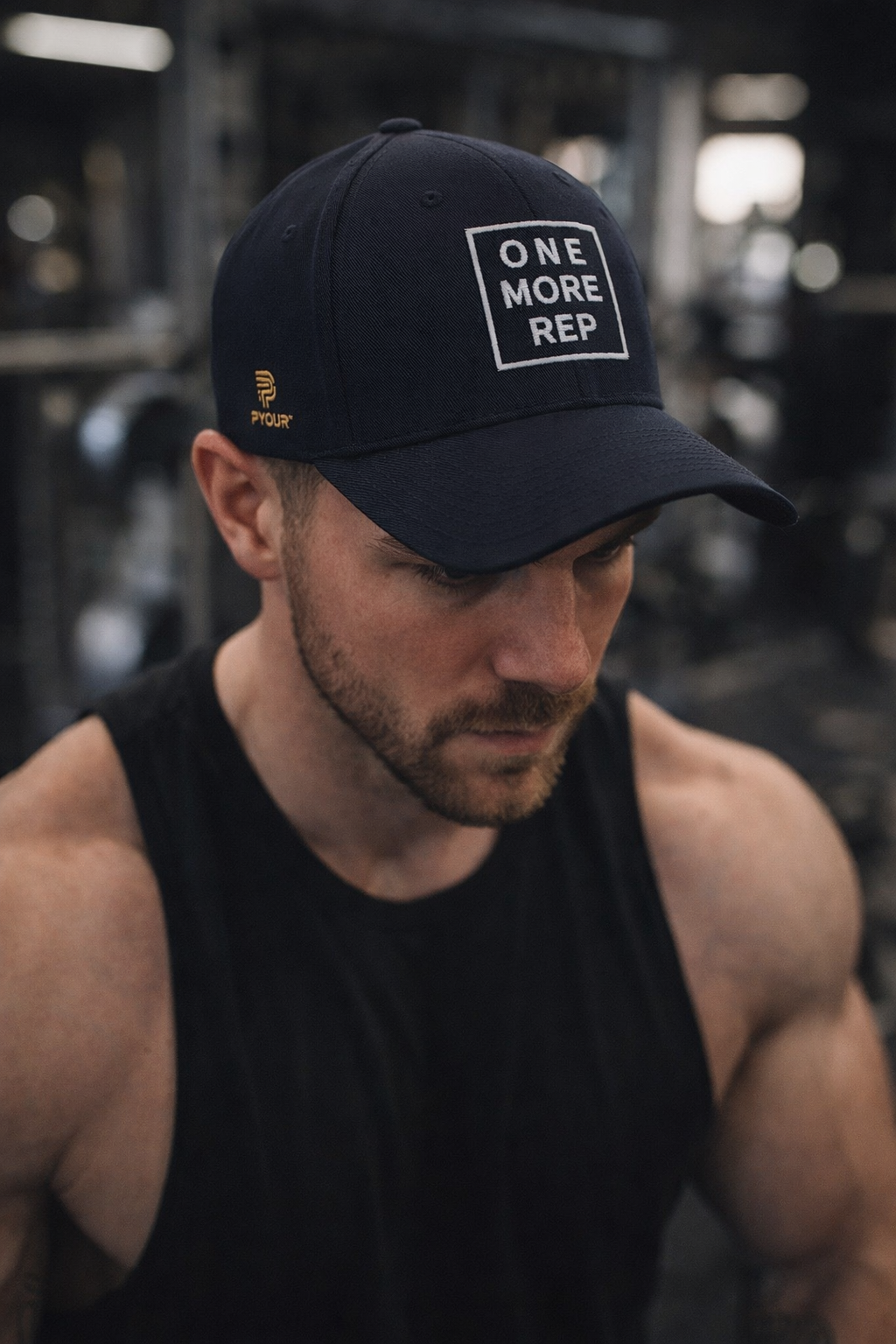 Cut & Thread " flexfit one more rep cap"