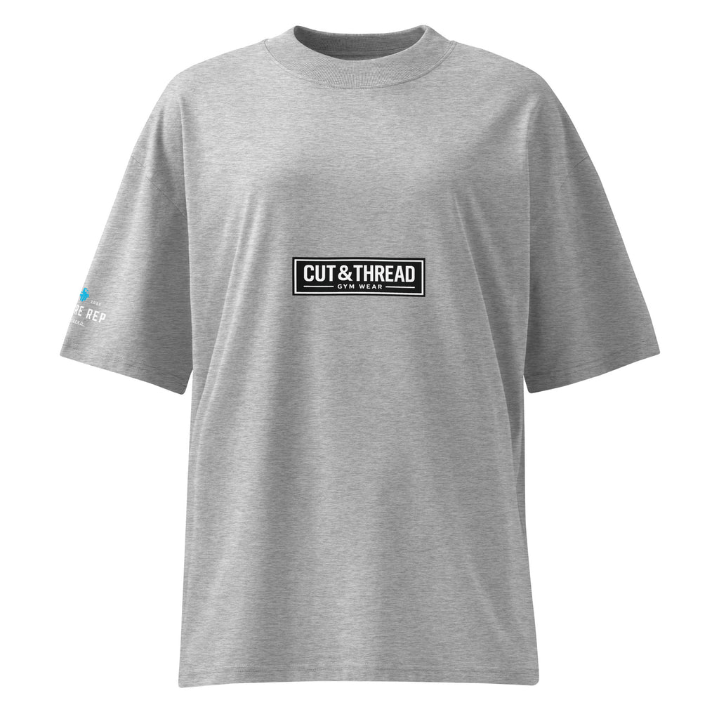 organic oversized high neck t-shirt