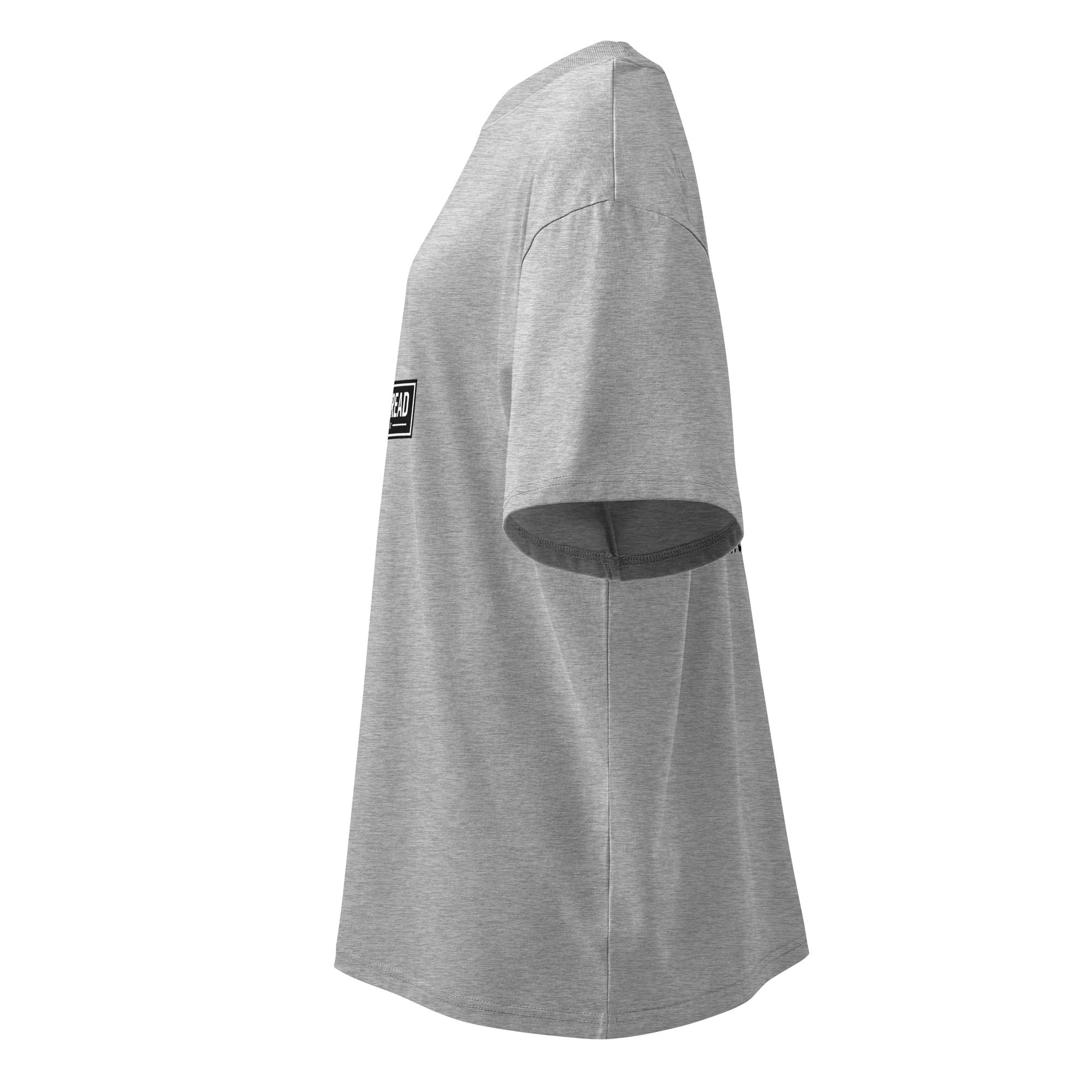 organic oversized high neck t-shirt