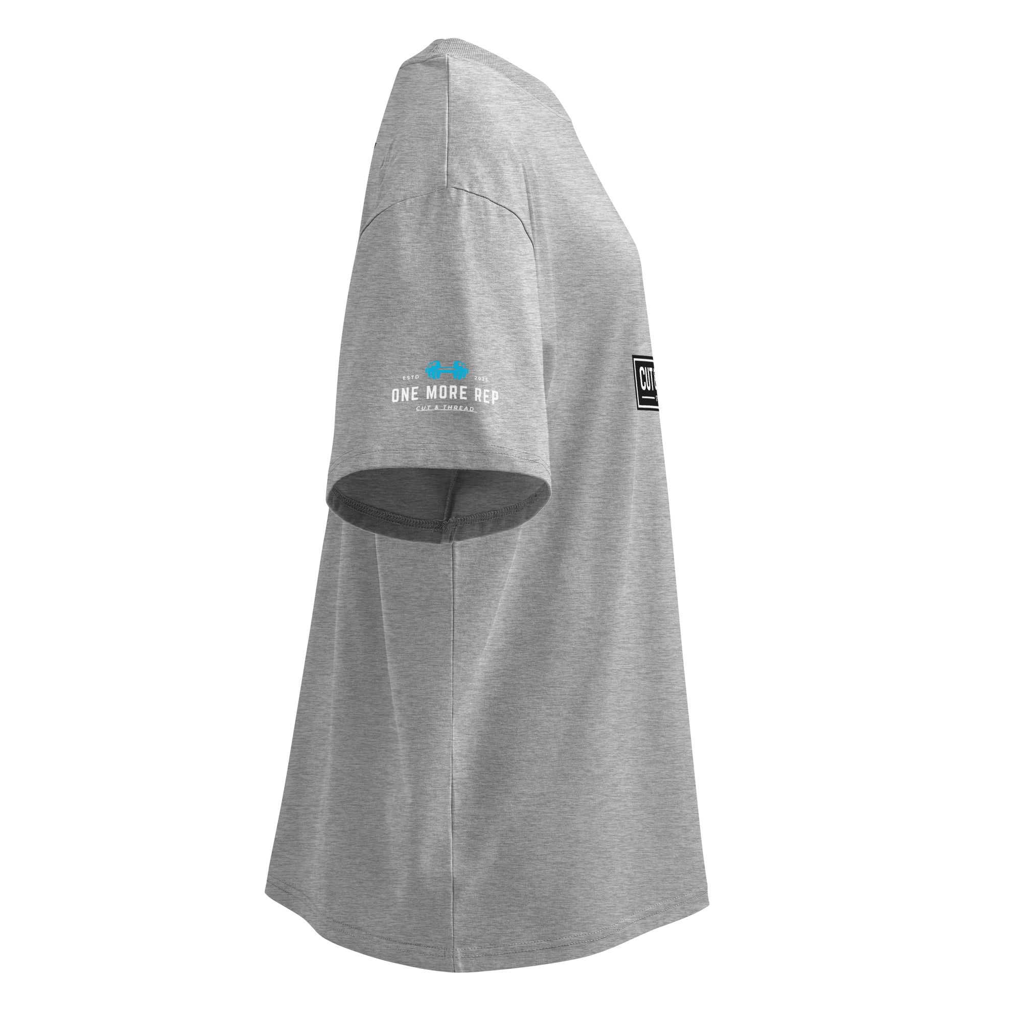 organic oversized high neck t-shirt