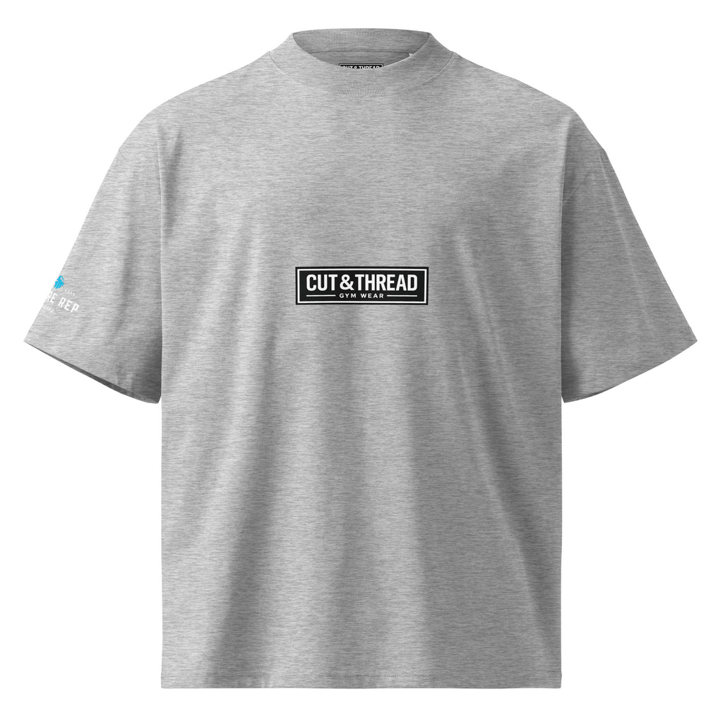 organic oversized high neck t-shirt