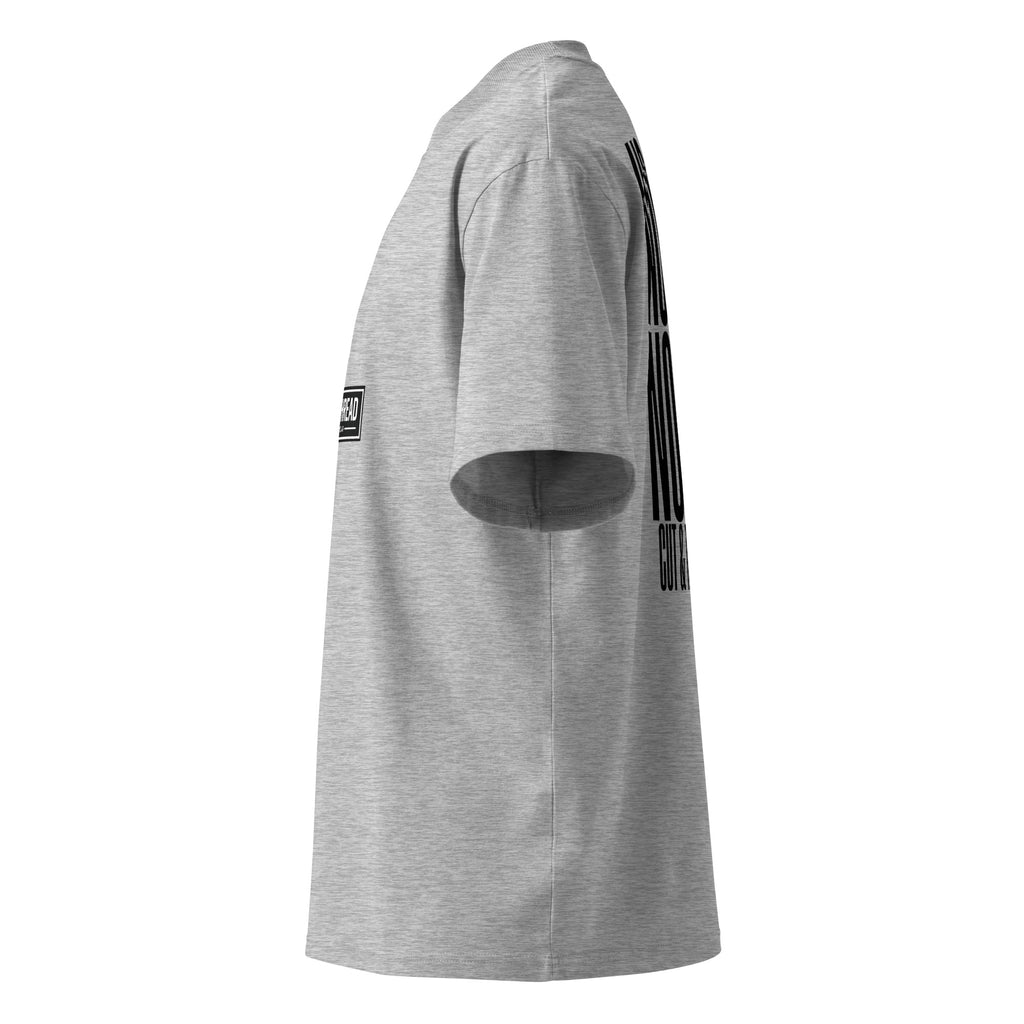 organic oversized high neck t-shirt
