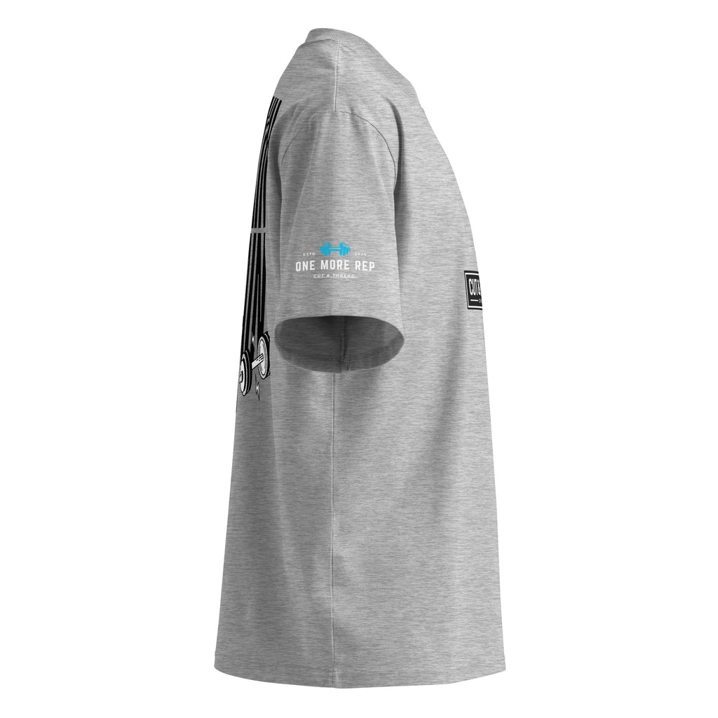 organic oversized high neck t-shirt